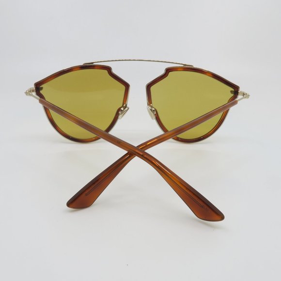 Christian Dior SOREAL RISE 06J70 Gold-Tortoise/Brown Unisex New Sunglasses - Picture 8 of 10